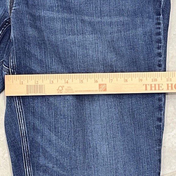Duluth Trading Co. Ballroom Double Flex Jeans Blue Stretch Denim Men's 36x30 - Picture 5 of 10